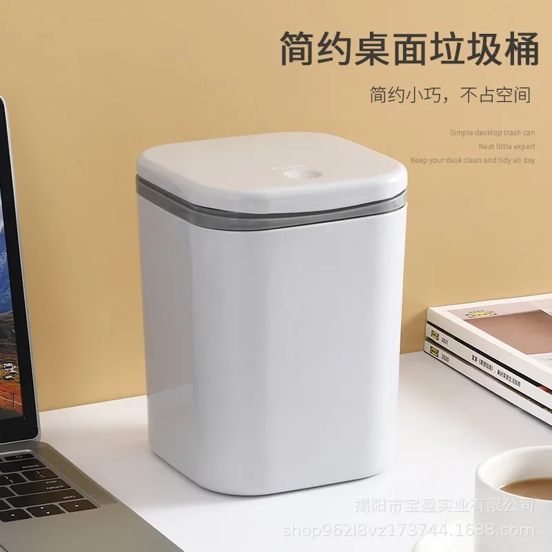 Commercial Kitchen Trash Can - Tempat Sampah Plastik dengan Tutup Tekan,