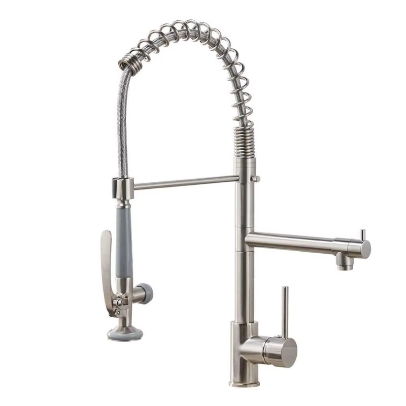 Commercial Quality Kitchen Faucet - Keran Dapur Modern Kontemporer Keramik Waterfall