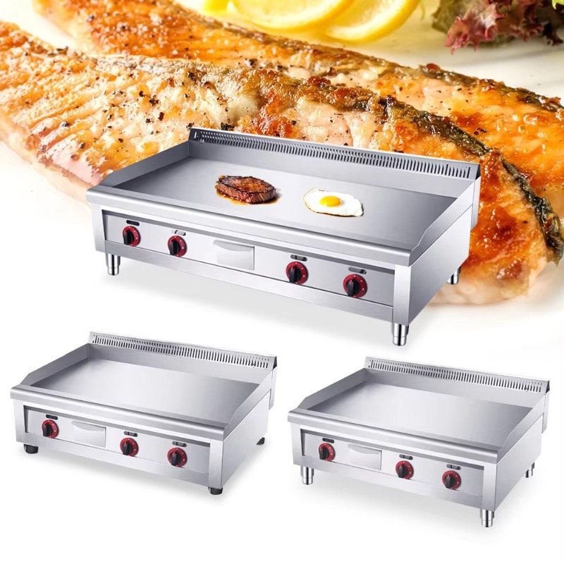 Commercial Kitchen Griddle - Peralatan Dapur Restoran Komersial 16mm, Grill