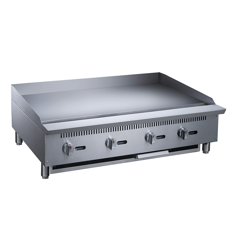 Commercial Kitchen Griddle - # Mesin Panggangan Gas Komersial Baja