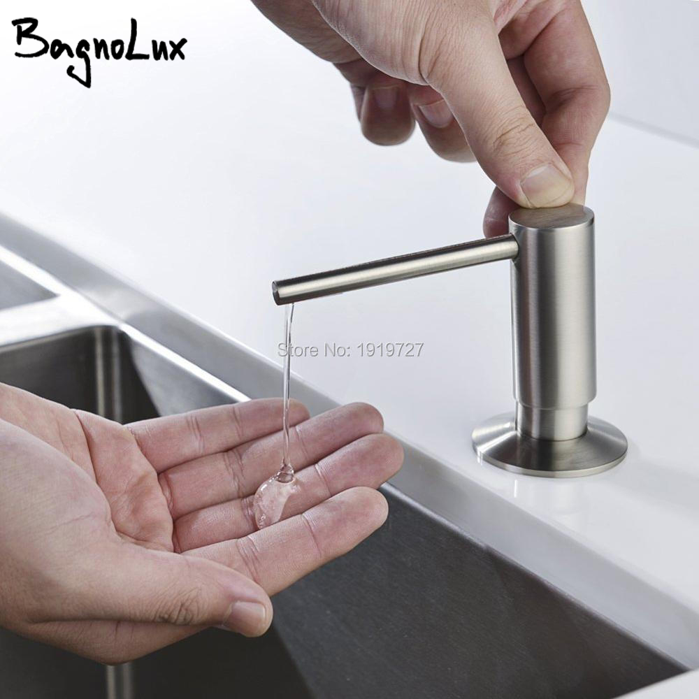 Commercial Quality Kitchen Faucet - Dispenser Lotion Nikel Modern dengan Kepala