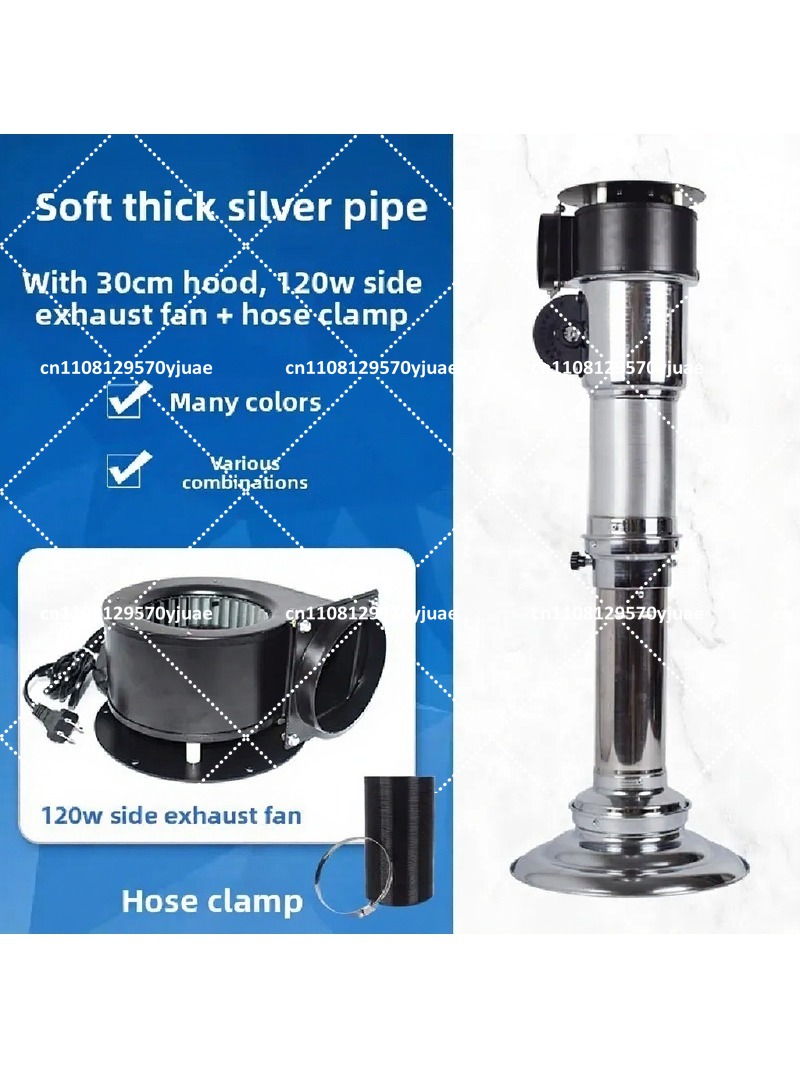 Commercial Exhaust Hood - Peralatan Penghisap Asap Teleskopik Komersial untuk