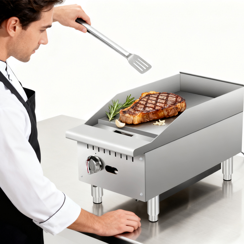 Commercial Kitchen Griddle - Peralatan Dapur Komersial yang Dapat Disesuaikan,