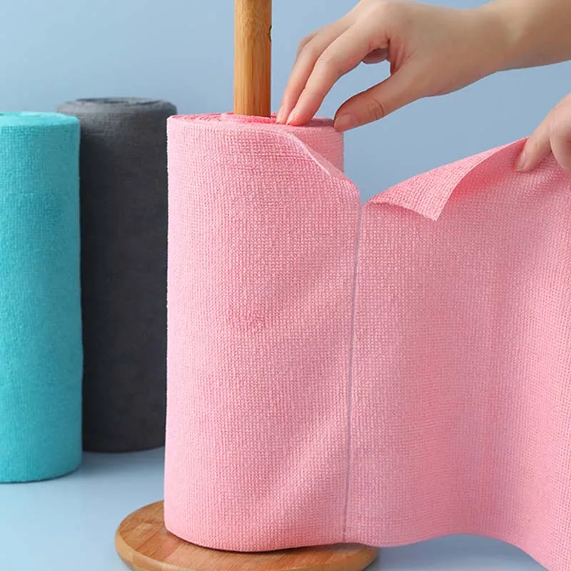 Commercial Kitchen Towels - Gulungan Handuk Mikrofiber yang Dapat Digunakan