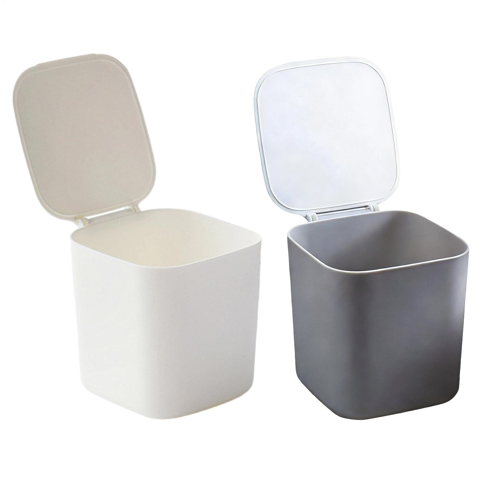 Commercial Kitchen Trash Can - Tempat Sampah Mini dengan Tutup, Tempat