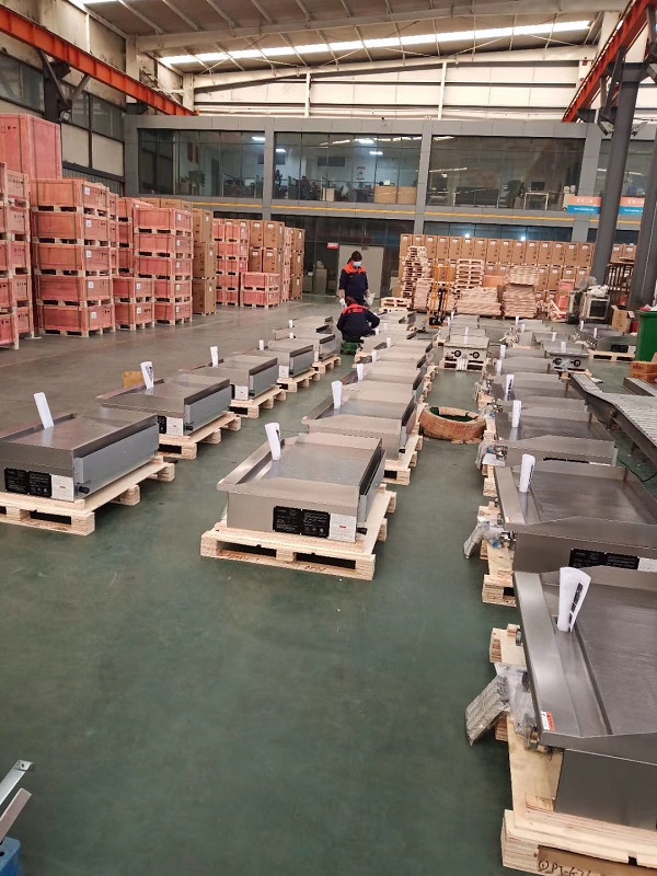 Commercial Kitchen Griddle - Griddle Komersial 36 Inci 3 Tungku,