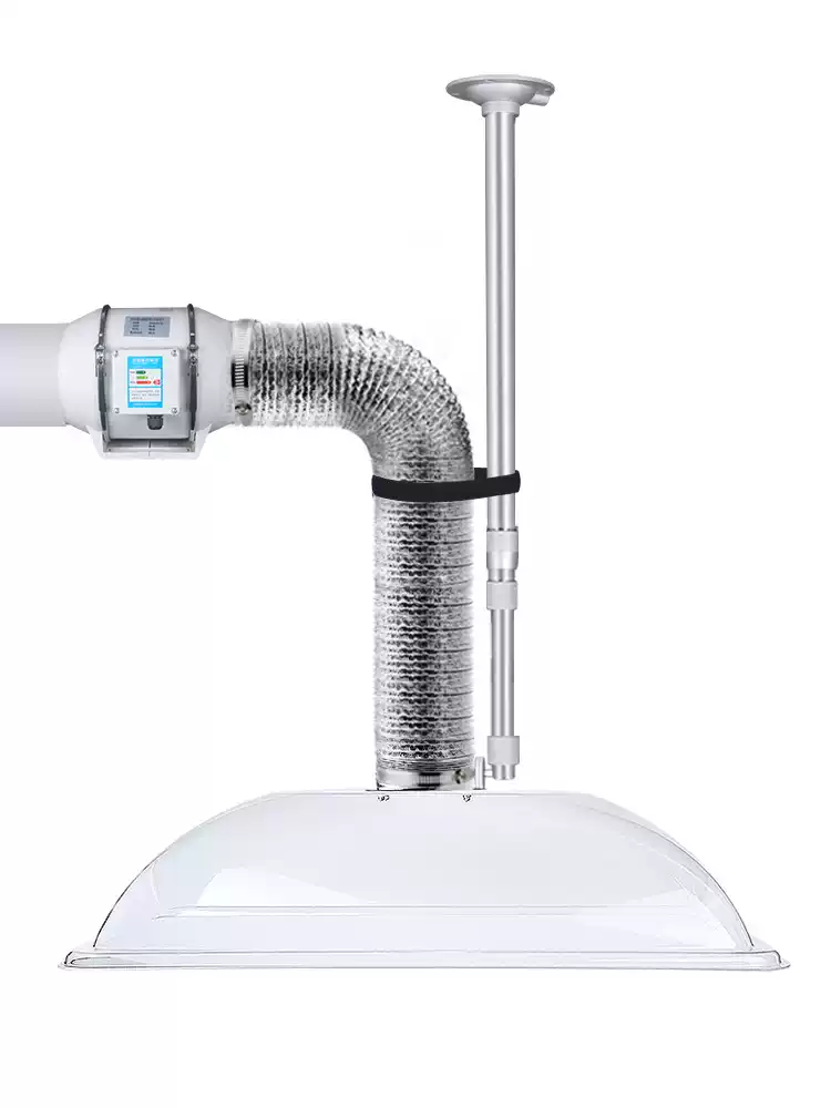Commercial Exhaust Hood - Sistem Ekstraktor Asap Moxa Round Hood