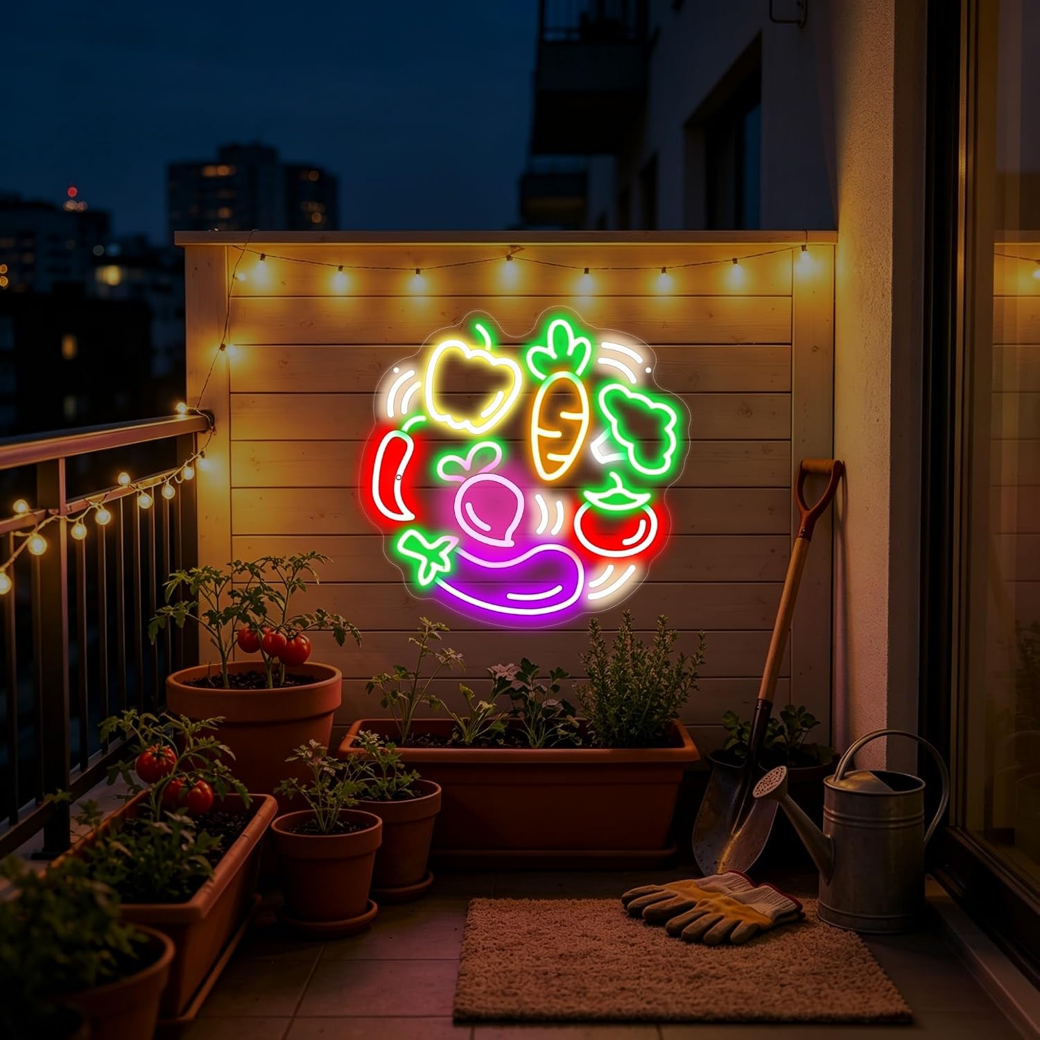 Lampu Neon LED Sayuran Lampu N - Commercial Kitchen Store ulasan dan harga