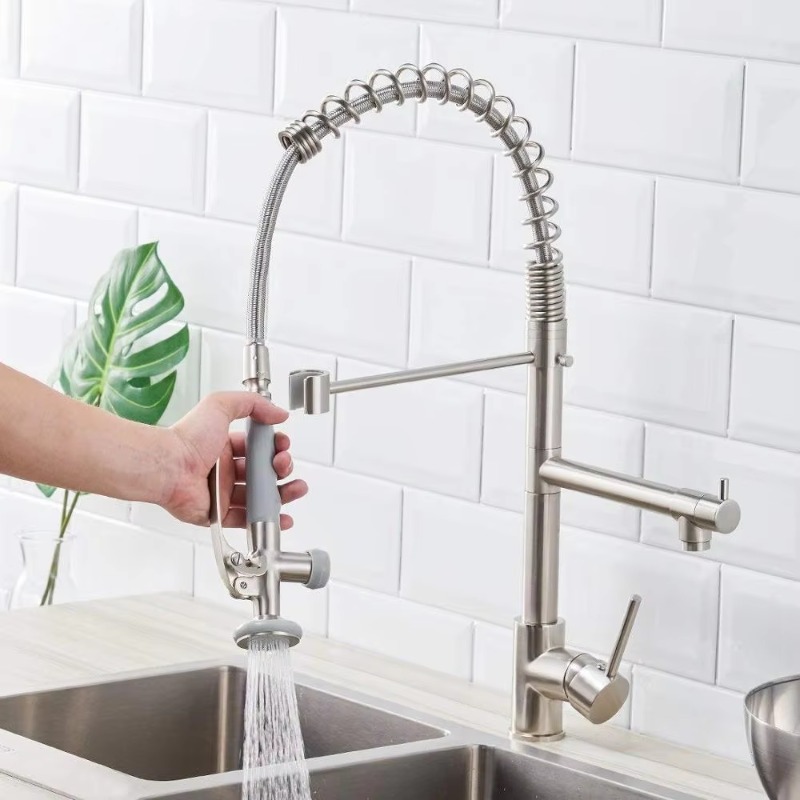 Keran Dapur Modern Kontemporer - Commercial Quality Kitchen Faucet ulasan dan harga