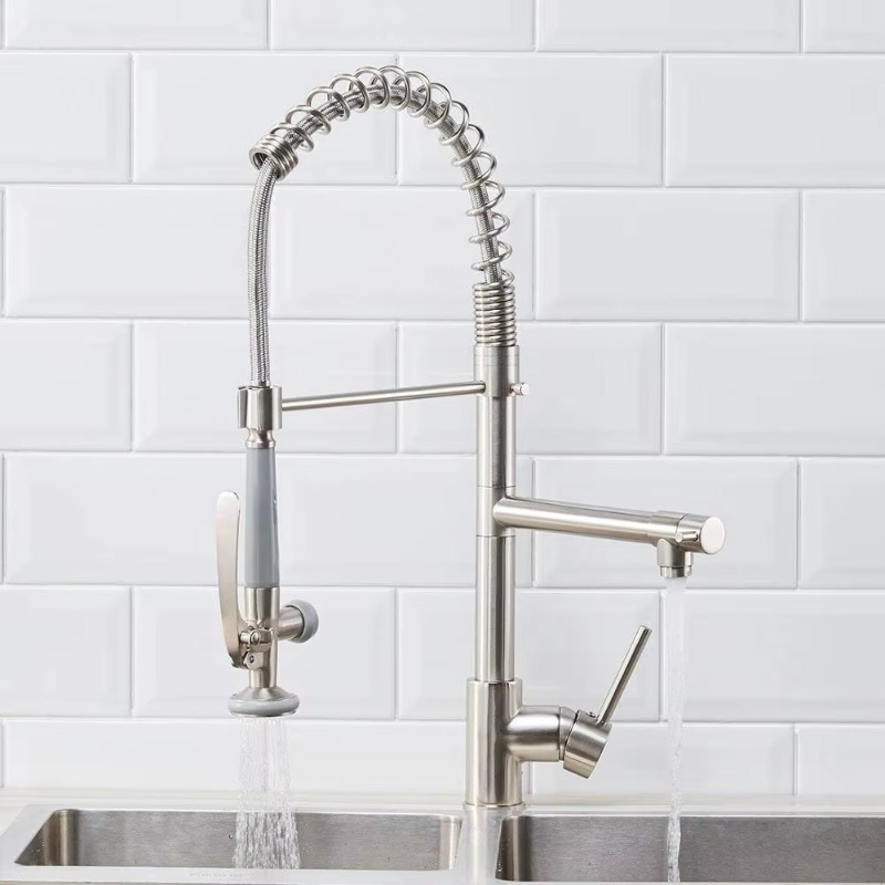 Keran Dapur Modern Kontemporer - Commercial Quality Kitchen Faucet ulasan dan harga