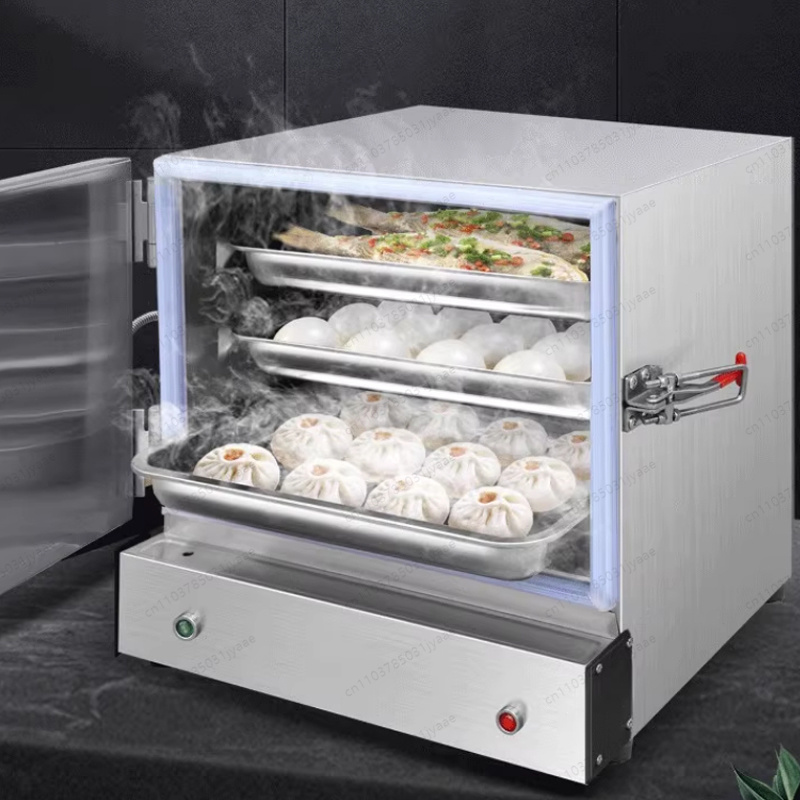 Panci Kukus Listrik Stainless  - Commercial Kitchen Steamer ulasan dan harga