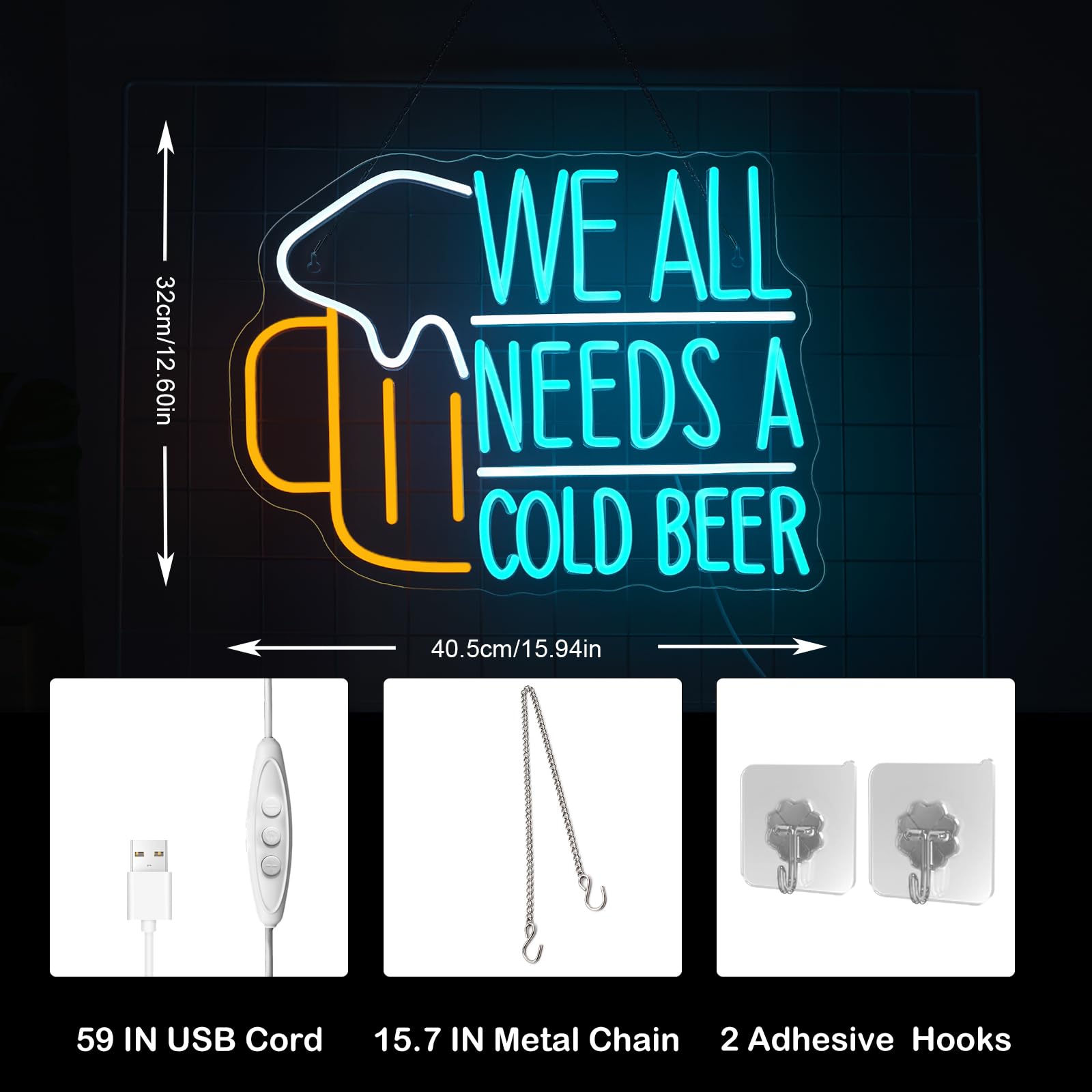 Lampu Neon Bir LED untuk Bar,  - Commercial Kitchen Needs ulasan dan harga