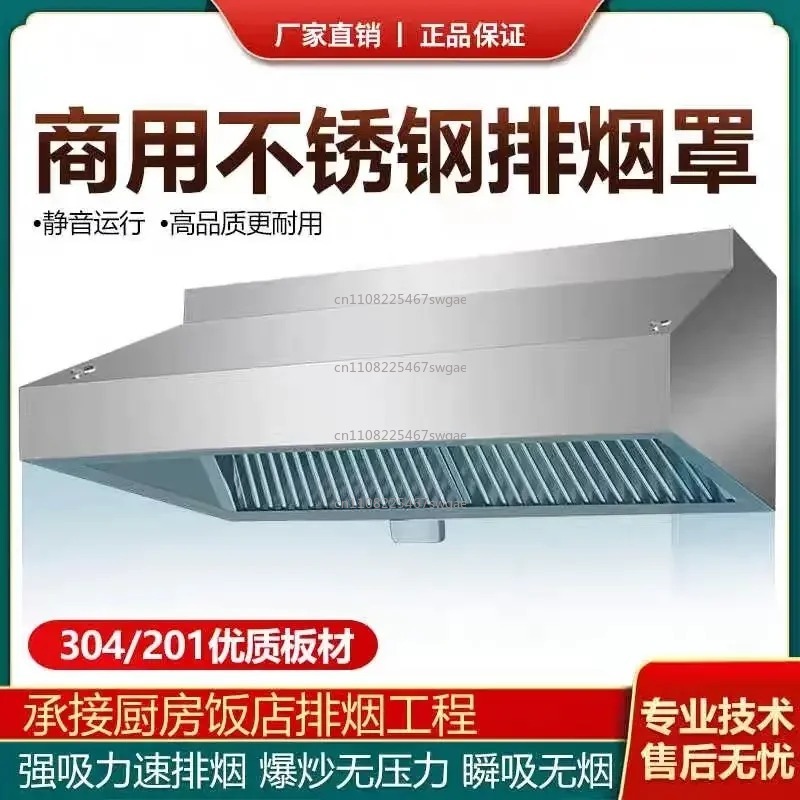 Penghisap Asap Dapur Baja Taha - Commercial Exhaust Hood ulasan dan harga