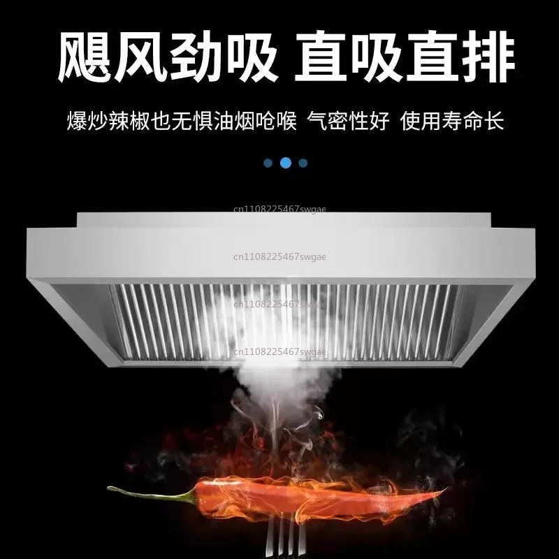 Penghisap Asap Dapur Baja Taha - Commercial Exhaust Hood ulasan dan harga