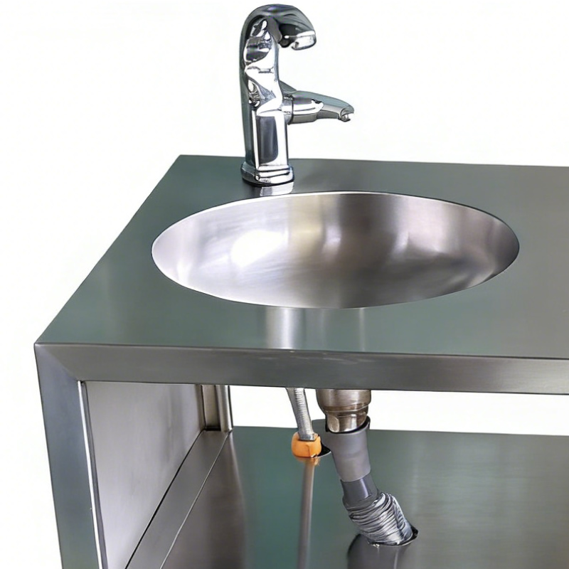 Wastafel Tunggal Modern Baja T - Commercial Quality Kitchen Faucet ulasan dan harga