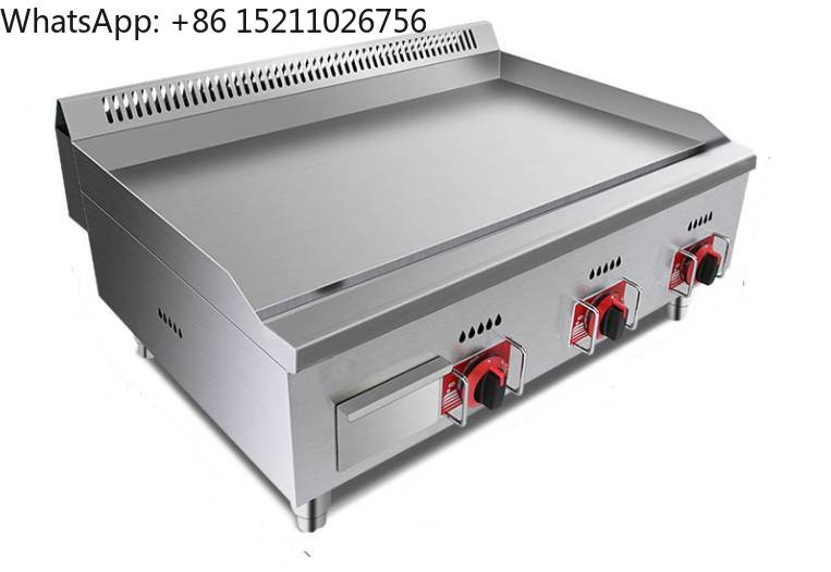 Kompor Gas Panggangan Luar Rua - Commercial Kitchen Griddle ulasan dan harga