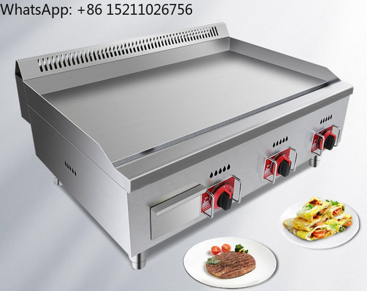 Kompor Gas Panggangan Luar Rua - Commercial Kitchen Griddle ulasan dan harga