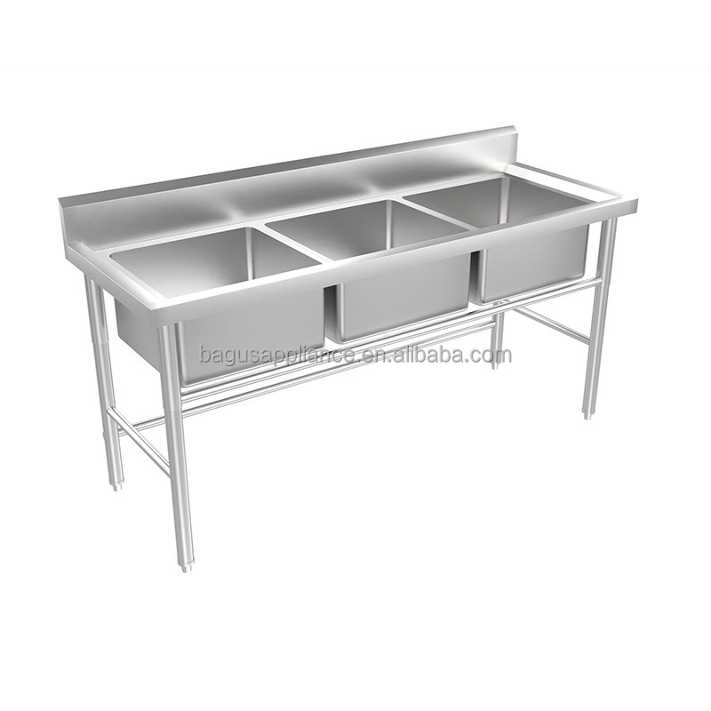 Keran Wastafel Dapur Tiga Mang - Commercial Quality Kitchen Faucet ulasan dan harga