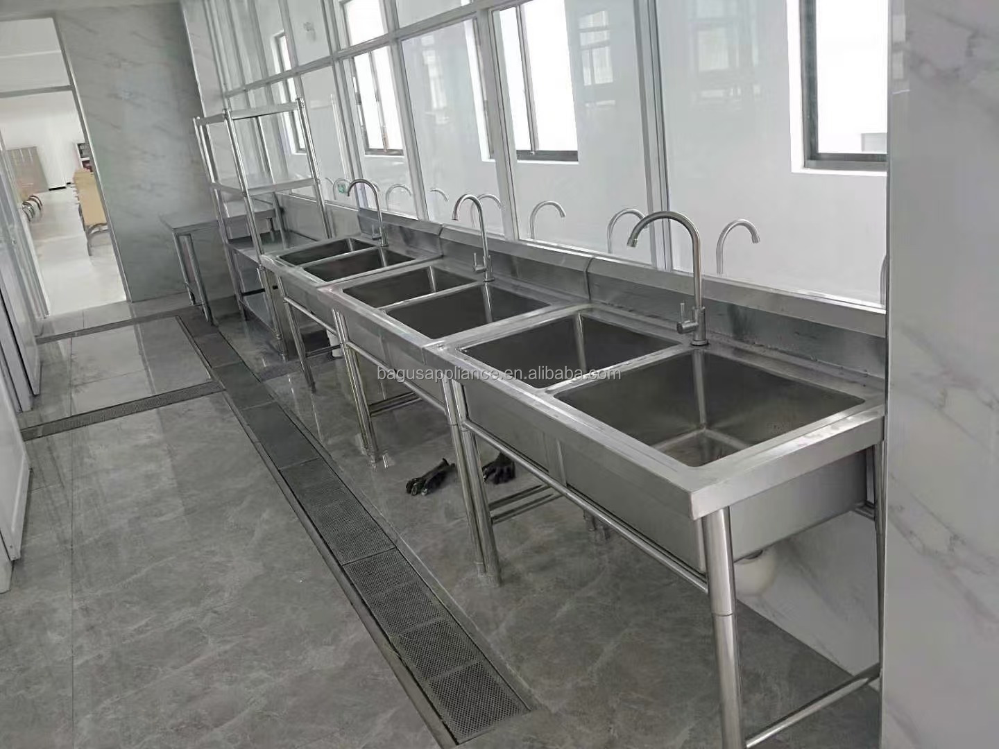 Keran Wastafel Dapur Tiga Mang - Commercial Quality Kitchen Faucet ulasan dan harga