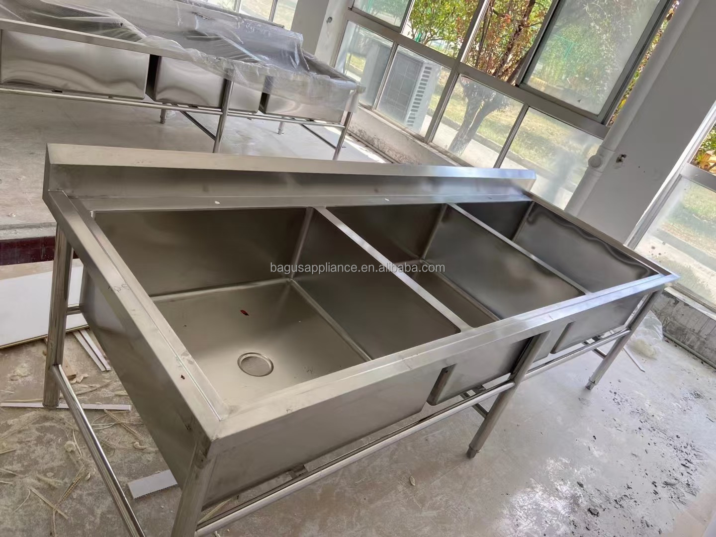 Keran Wastafel Dapur Tiga Mang - Commercial Quality Kitchen Faucet ulasan dan harga