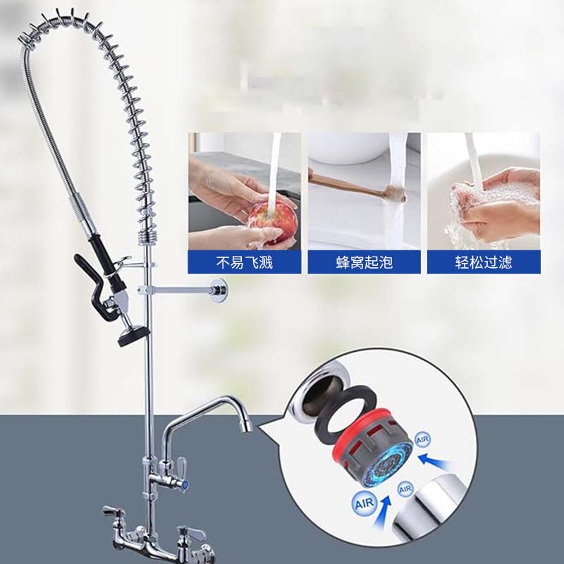 Keran Dapur Komersial Desain M - Commercial Quality Kitchen Faucet ulasan dan harga