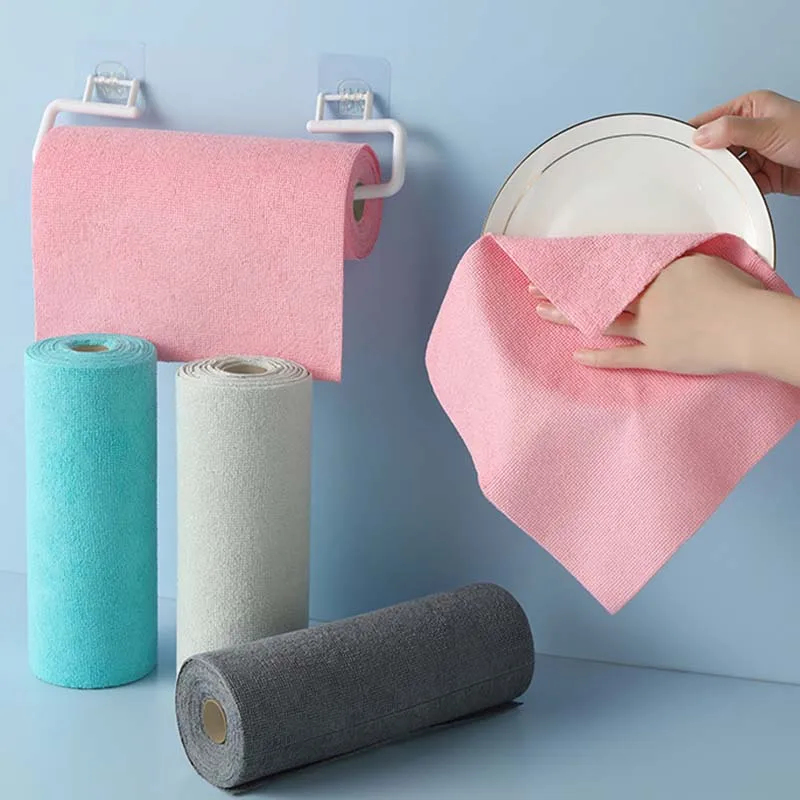 Gulungan Handuk Mikrofiber yan - Commercial Kitchen Towels ulasan dan harga