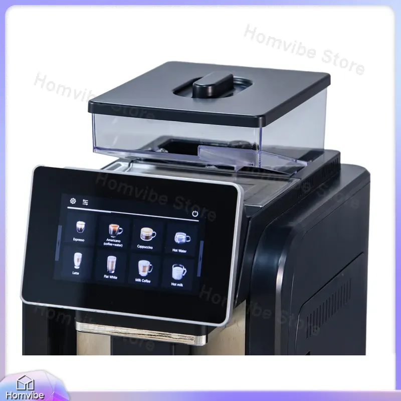 Mesin Espresso Otomatis Layar  - Commercial Kitchen In Home ulasan dan harga