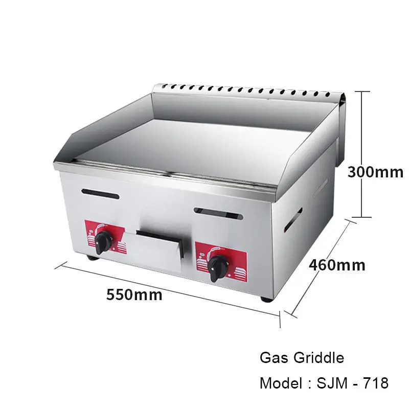 Wajan Panggang Komersial untuk - Commercial Kitchen Griddle ulasan dan harga