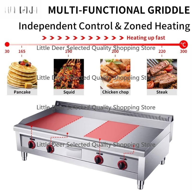 Peralatan Dapur Restoran Komer - Commercial Kitchen Griddle ulasan dan harga
