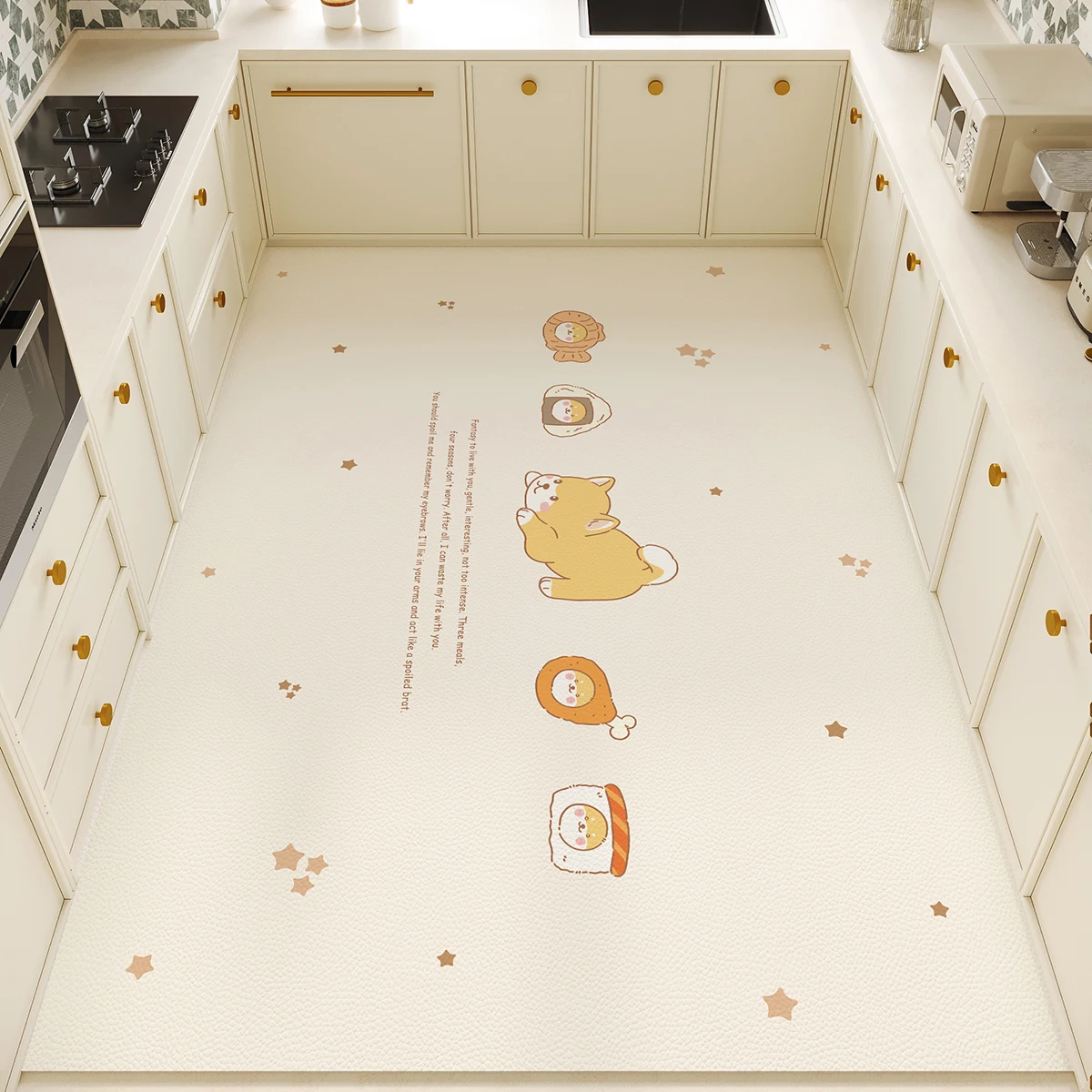 Karpet Dapur PVC Anti Air Anti - Commercial Kitchen Vinyl Flooring ulasan dan harga
