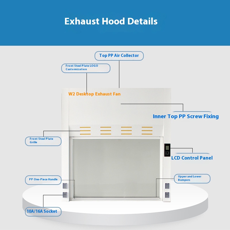 Lemari Ventilasi Laboratorium  - Commercial Exhaust Hood ulasan dan harga