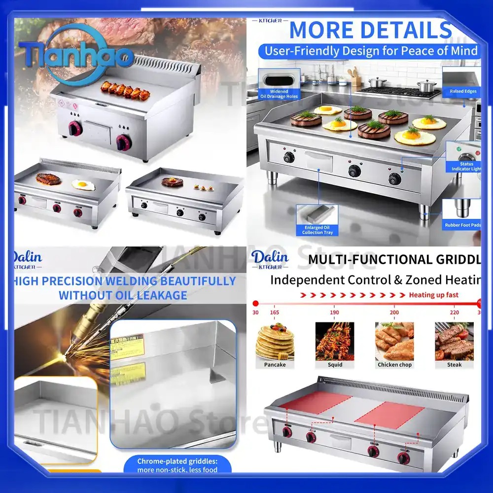 Peralatan Dapur Komersial: Gri - Commercial Kitchen Griddle ulasan dan harga