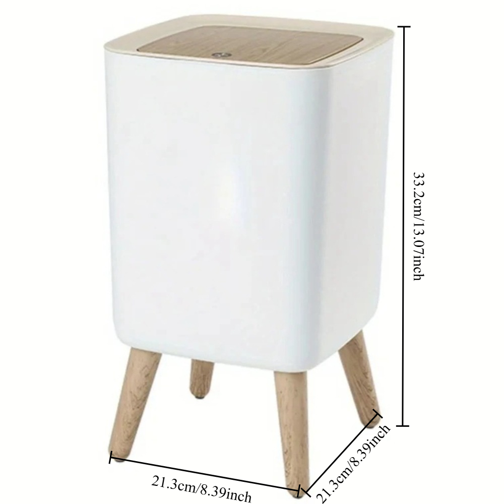 Tempat Sampah Kayu Putih 10L d - Commercial Kitchen Trash Can ulasan dan harga