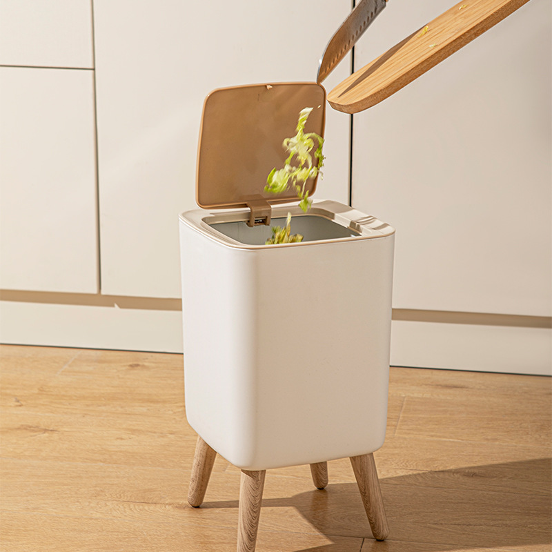 Tempat Sampah Kayu Putih 10L d - Commercial Kitchen Trash Can ulasan dan harga