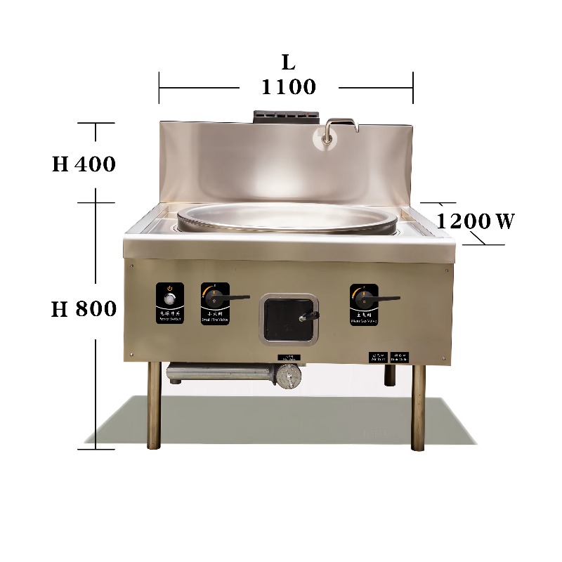 Kompor Gas Komersial Kapasitas - Commercial Kitchen Needs ulasan dan harga