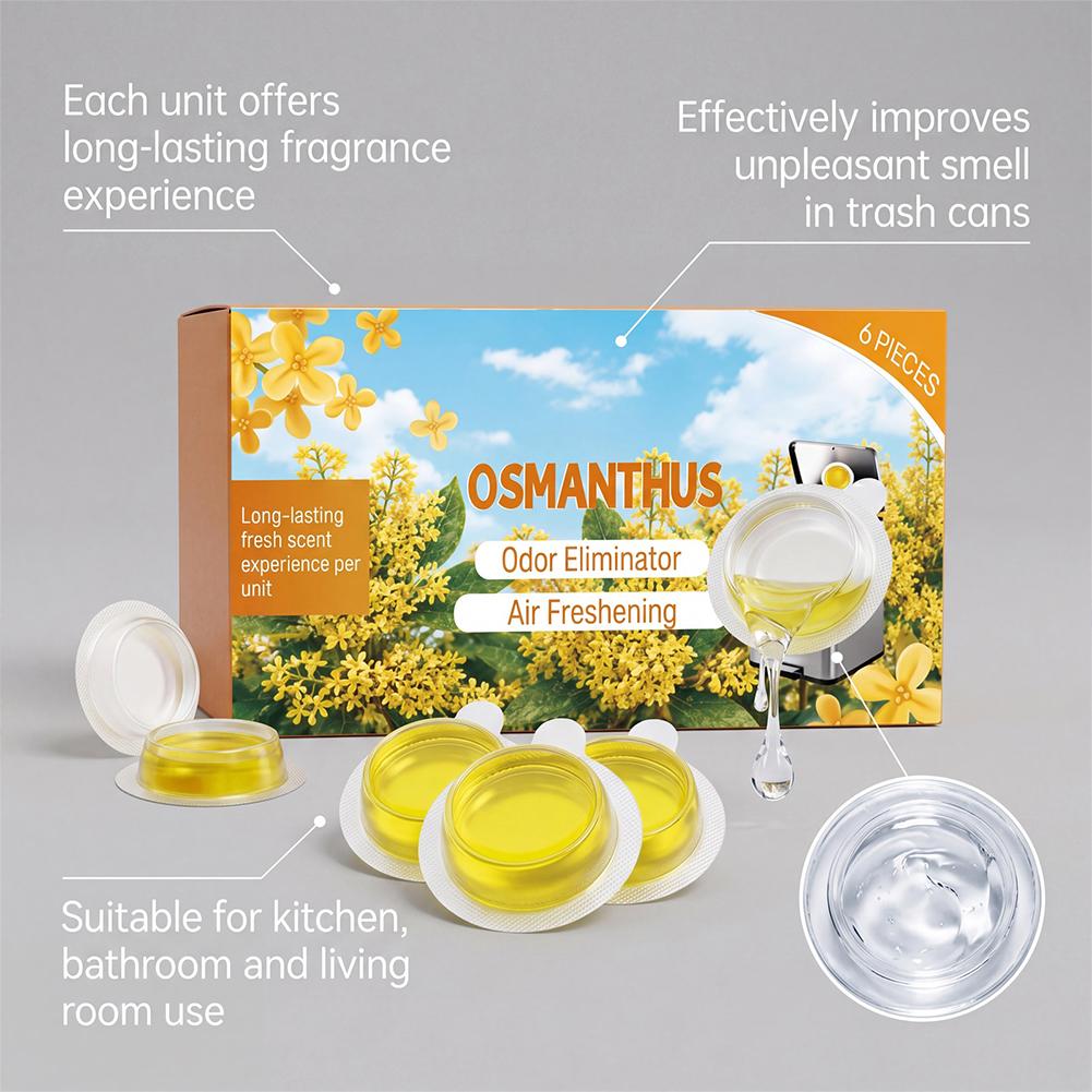 6 Paket Gel Pengharum Udara Ar - Commercial Kitchen Trash Can ulasan dan harga