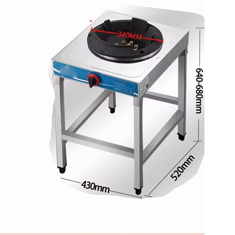 Kompor Gas Komersial untuk Res - Commercial Kitchen In Home ulasan dan harga