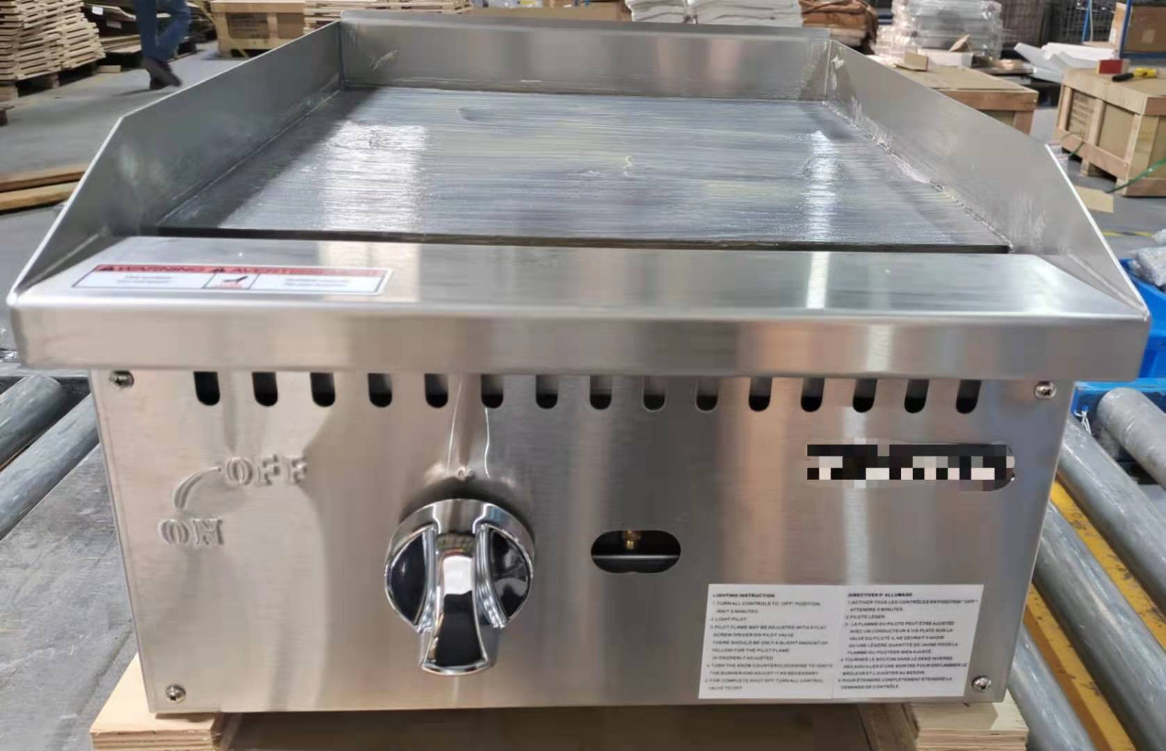 Mesin Penggorengan Gas Meja Da - Commercial Kitchen Griddle ulasan dan harga