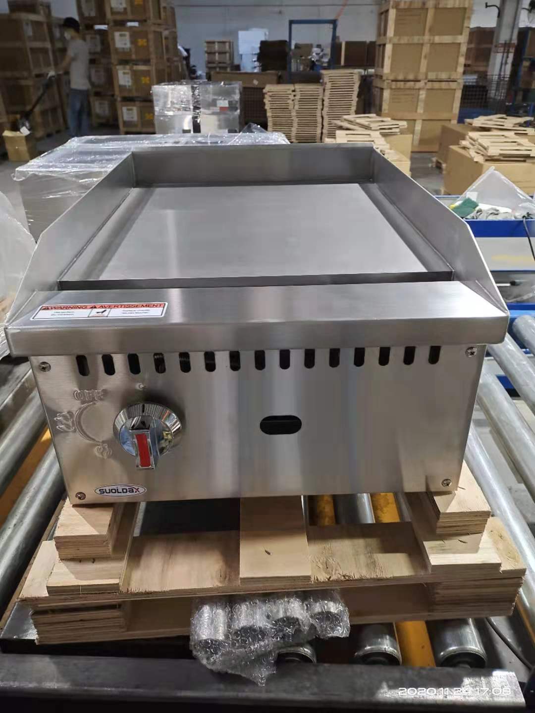 Mesin Penggorengan Gas Meja Da - Commercial Kitchen Griddle ulasan dan harga