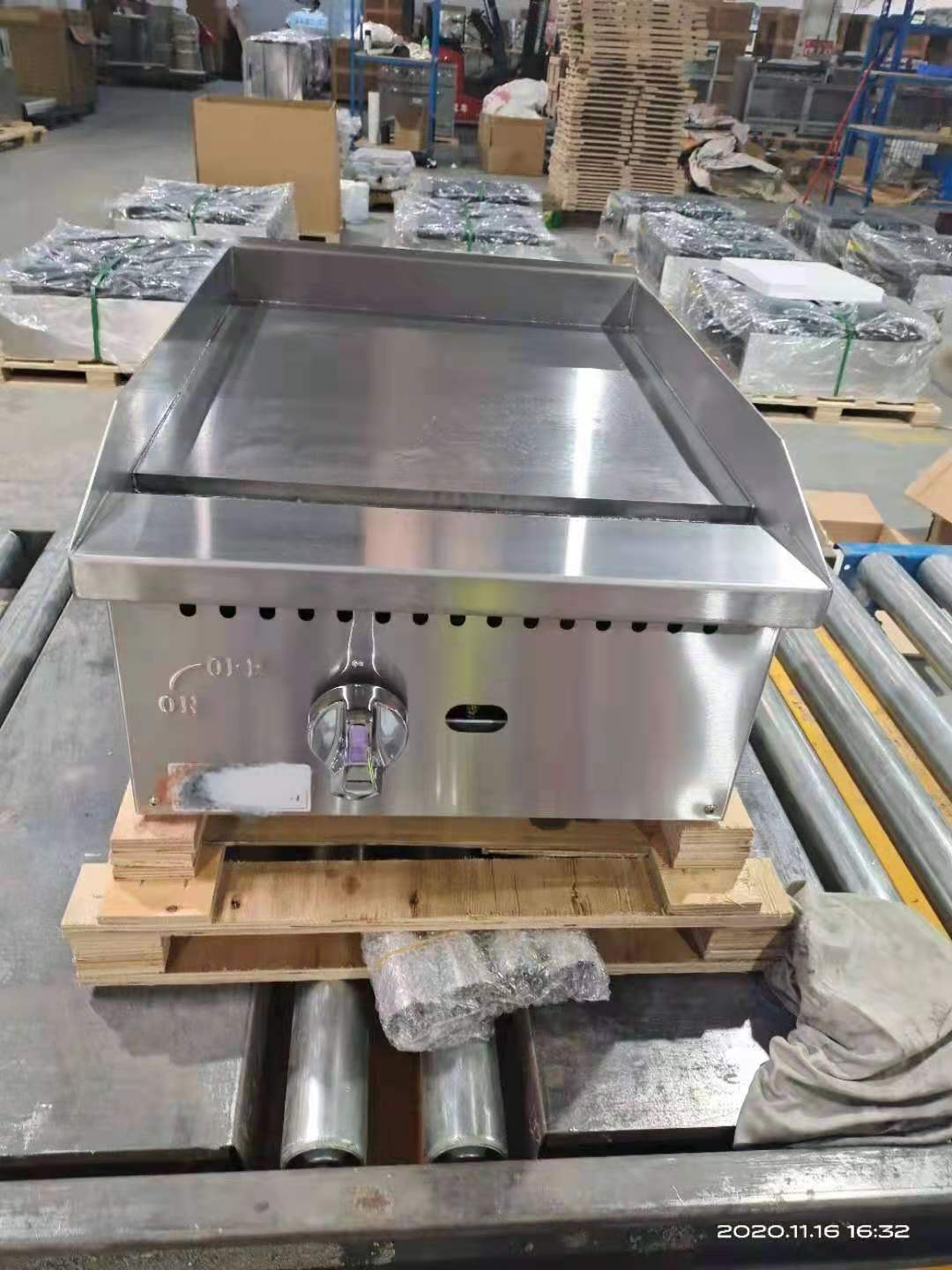 Mesin Penggorengan Gas Meja Da - Commercial Kitchen Griddle ulasan dan harga