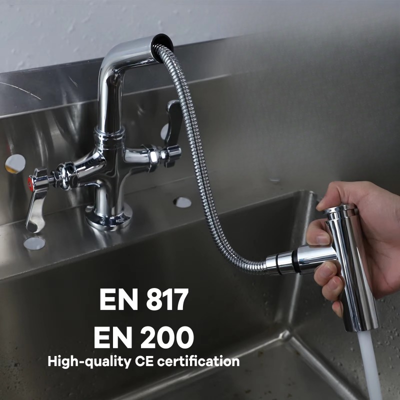 Keran Wastafel Dapur Luar Ruan - Commercial Quality Kitchen Faucet ulasan dan harga