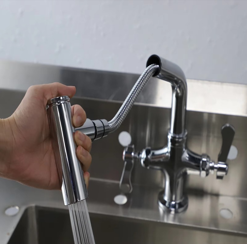Keran Wastafel Dapur Luar Ruan - Commercial Quality Kitchen Faucet ulasan dan harga