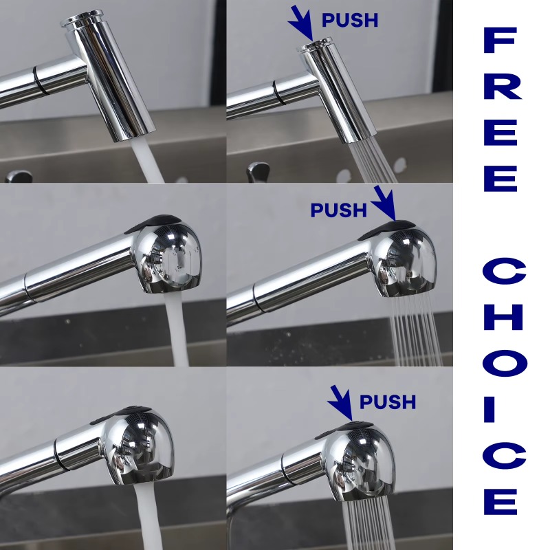 Keran Wastafel Dapur Luar Ruan - Commercial Quality Kitchen Faucet ulasan dan harga